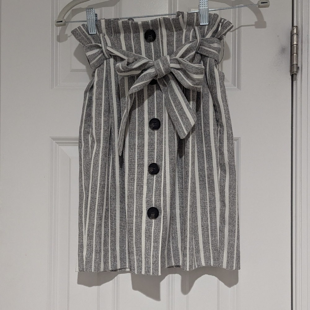 Striped skirt